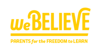 We Believe logo We Believe logo